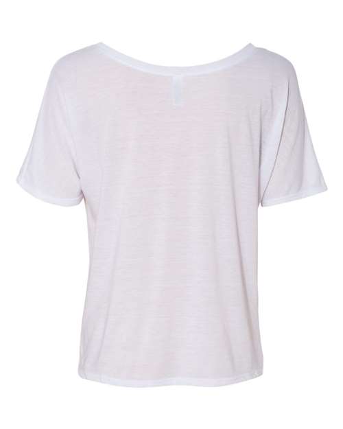 BELLA + CANVAS 8816 - Womens Slouchy Tee - White