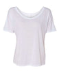 BELLA + CANVAS 8816 - Womens Slouchy Tee - White