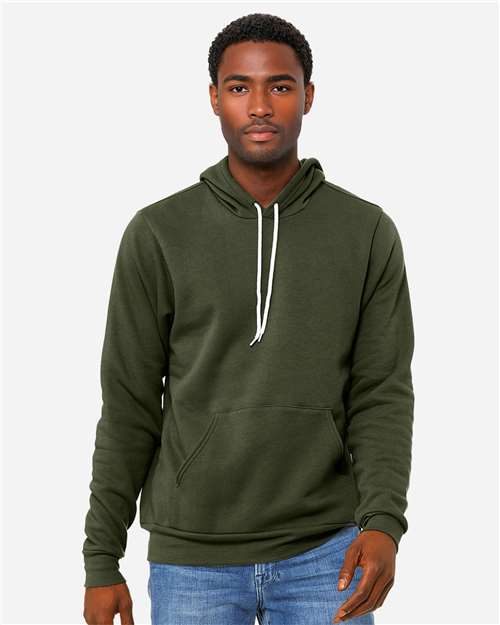 BELLA + CANVAS 3719 - Unisex Sponge Fleece Hoodie Sweatshirt BELLA + CANVAS