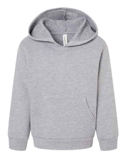 BELLA + CANVAS 3719T - Toddler Sponge Fleece Pullover Hoodie Sweatshirt