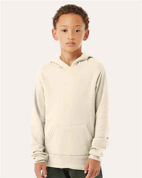 BELLA + CANVAS 3719Y - Youth Sponge Fleece Hoodie Sweatshirt