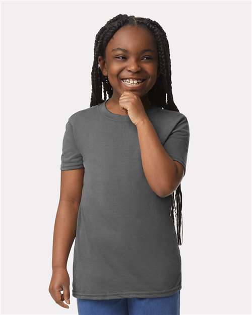 Gildan 42000B - Youth Performance T-Shirt - Charcoal