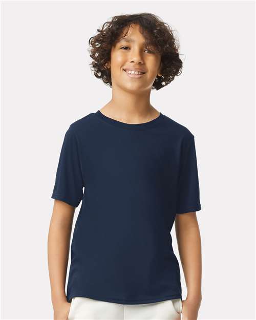 Gildan 42000B - Youth Performance T-Shirt - Navy