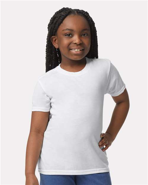 Gildan 42000B - Youth Performance T-Shirt - White