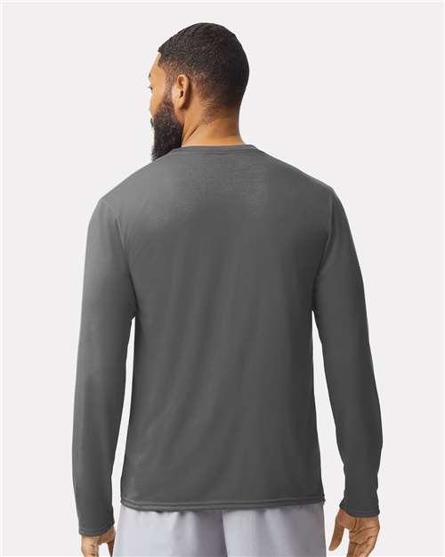 Gildan 42400 - Unisex Performance Long Sleeve T-Shirt - Charcoal