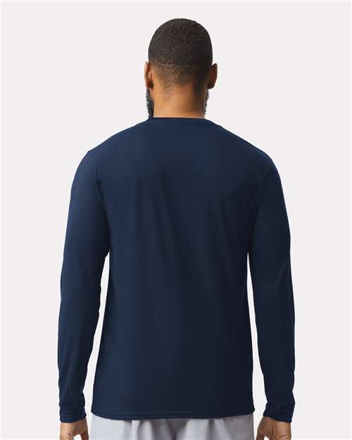 Gildan 42400 - Unisex Performance Long Sleeve T-Shirt - Navy