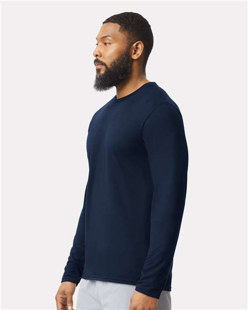 Gildan 42400 - Unisex Performance Long Sleeve T-Shirt - Navy