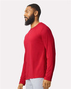 Gildan 42400 - Unisex Performance Long Sleeve T-Shirt - Red