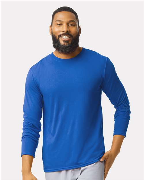 Gildan 42400 - Unisex Performance Long Sleeve T-Shirt - Royal