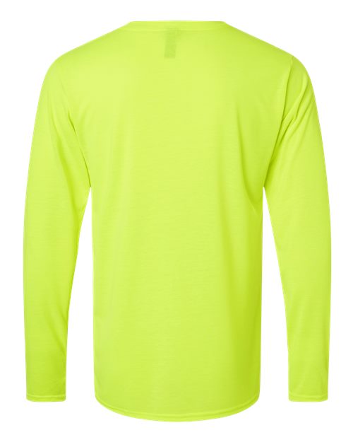 Gildan 42400 - Unisex Performance Long Sleeve T-Shirt - Safety Green