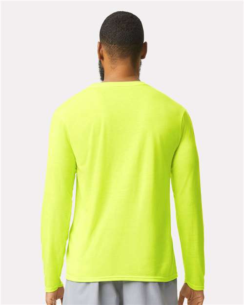 Gildan 42400 - Unisex Performance Long Sleeve T-Shirt - Safety Green