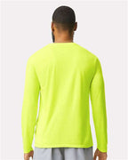 Gildan 42400 - Unisex Performance Long Sleeve T-Shirt - Safety Green