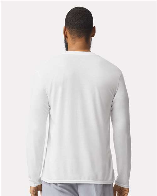 Gildan 42400 - Unisex Performance Long Sleeve T-Shirt - White