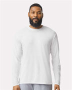 Gildan 42400 - Unisex Performance Long Sleeve T-Shirt - White