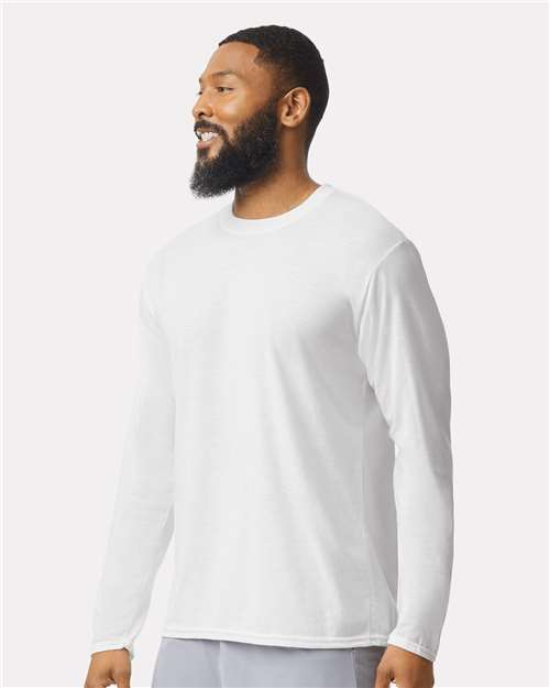 Gildan 42400 - Unisex Performance Long Sleeve T-Shirt - White