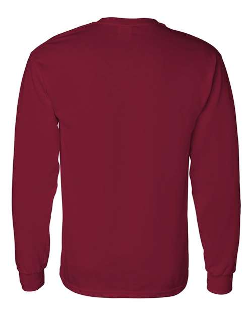 Gildan 5400 - Unisex Heavy CottonTM Long Sleeve T-Shirt - Cardinal Red