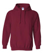 Gildan 18500 - Unisex Heavy BlendTM Hooded Sweatshirt - Cardinal Red