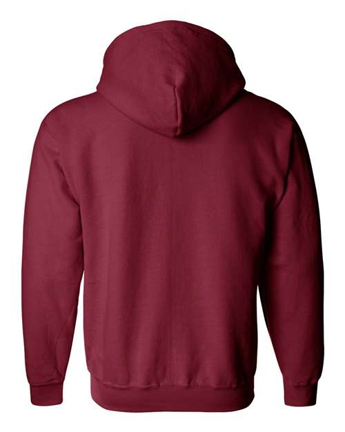 Gildan 18600 - Unisex Heavy BlendTM Full-Zip Hooded Sweatshirt - Cardinal Red