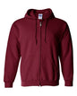 Gildan 18600 - Unisex Heavy BlendTM Full-Zip Hooded Sweatshirt - Cardinal Red