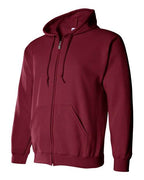 Gildan 18600 - Unisex Heavy BlendTM Full-Zip Hooded Sweatshirt - Cardinal Red