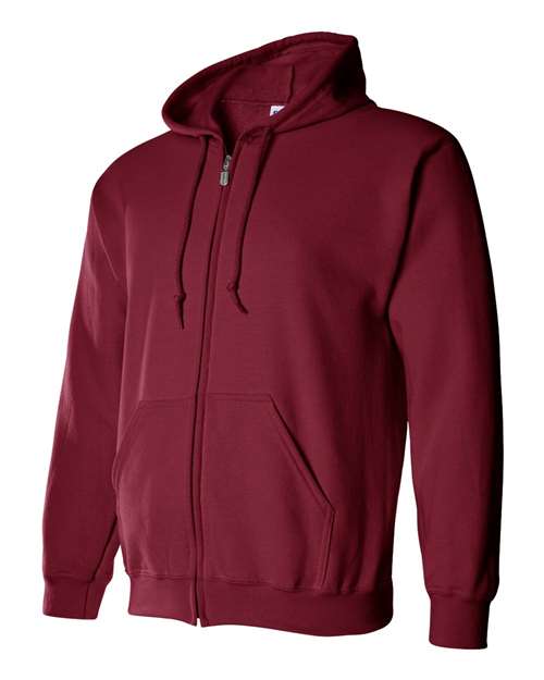 Gildan 18600 - Unisex Heavy BlendTM Full-Zip Hooded Sweatshirt - Cardinal Red