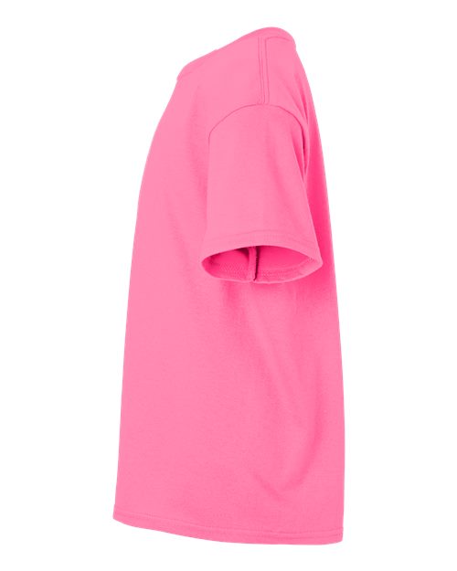 Gildan 2000B - Youth Ultra Cotton T-Shirt - Safety Pink