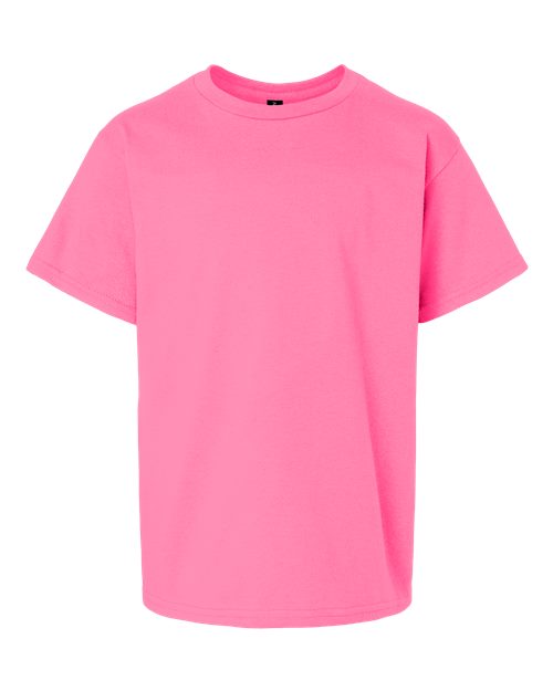 Gildan 2000B - Youth Ultra Cotton T-Shirt - Safety Pink
