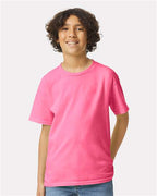 Gildan 2000B - Youth Ultra Cotton T-Shirt - Safety Pink