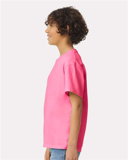 Gildan 2000B - Youth Ultra Cotton T-Shirt - Safety Pink