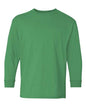 Gildan 5400B - Youth Heavy CottonTM Long Sleeve T-Shirt - Irish Green