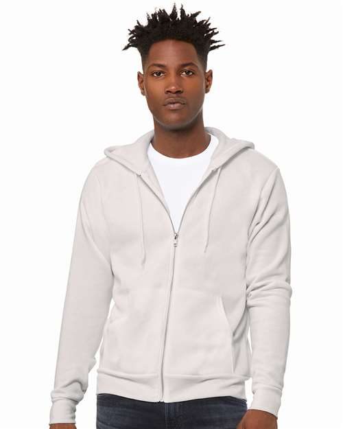 BELLA + CANVAS 3739 - Unisex Sponge Fleece Full-Zip Hoodie Sweatshirt BELLA + CANVAS