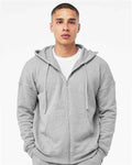 BELLA + CANVAS 3759 - Unisex Sponge Fleece DTM Full-Zip Hoodie Sweatshirt