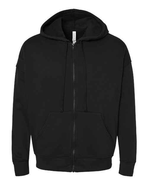 BELLA + CANVAS 3759 - Unisex Sponge Fleece DTM Full-Zip Hoodie Sweatshirt