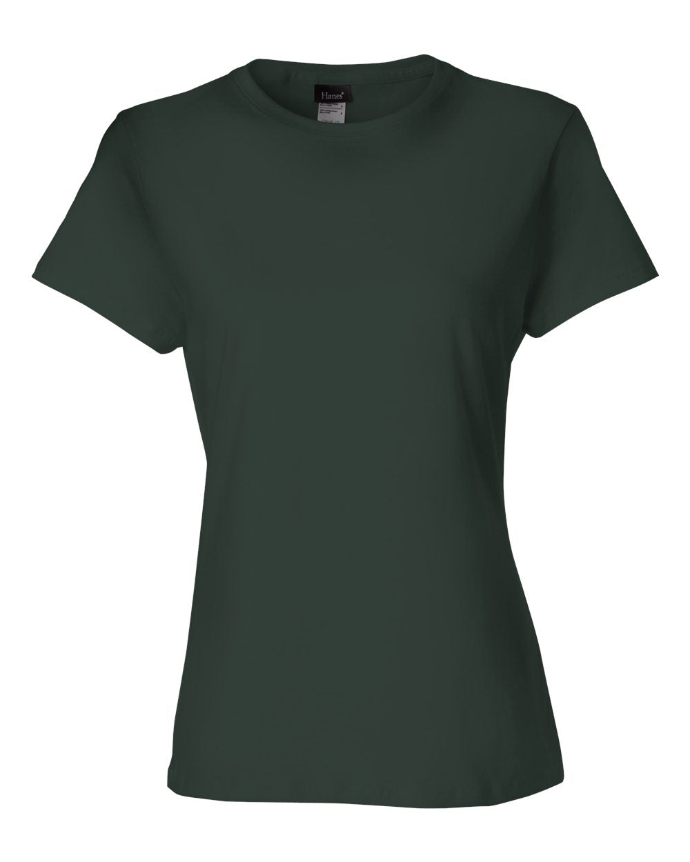 Hanes SL04 - Women's Perfect-T T-Shirt — Deep Forest (flat)