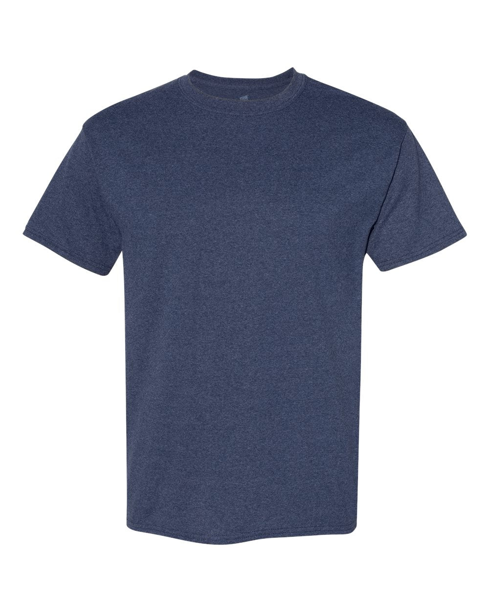 Hanes 5170 - Unisex EcoSmart® T-Shirt — Heather Navy (flat)