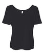 BELLA + CANVAS 8816 - Womens Slouchy Tee - Black
