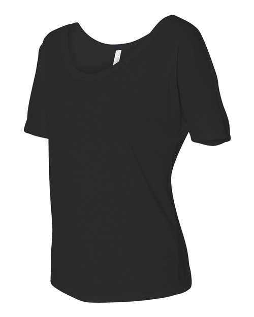 BELLA + CANVAS 8816 - Womens Slouchy Tee - Black