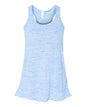 BELLA + CANVAS 8800 - Women's Flowy Racerback Tank - Blue Marble
