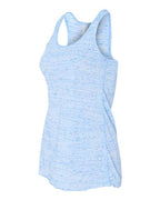 BELLA + CANVAS 8800 - Women's Flowy Racerback Tank - Blue Marble
