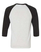 BELLA + CANVAS 3200 - Unisex Three-Quarter Sleeve Baseball Tee BELLA + CANVAS