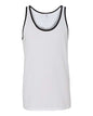 BELLA + CANVAS 3480 - Jersey Tank - White/ Black