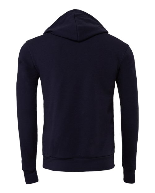 BELLA + CANVAS 3719 - Unisex Sponge Fleece Hoodie Sweatshirt - Navy