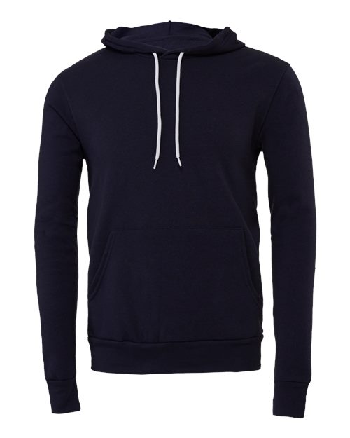 BELLA + CANVAS 3719 - Unisex Sponge Fleece Hoodie Sweatshirt - Navy
