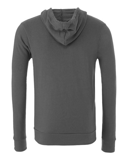 BELLA + CANVAS 3739 - Unisex Sponge Fleece Full-Zip Hoodie Sweatshirt - Asphalt