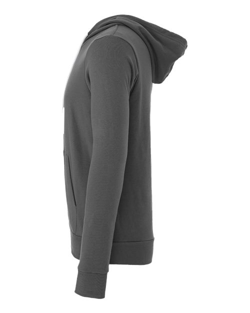 BELLA + CANVAS 3739 - Unisex Sponge Fleece Full-Zip Hoodie Sweatshirt - Asphalt