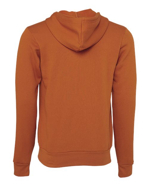 BELLA + CANVAS 3739 - Unisex Sponge Fleece Full-Zip Hoodie Sweatshirt - Autumn