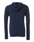BELLA + CANVAS 3739 - Unisex Sponge Fleece Full-Zip Hoodie Sweatshirt - Navy