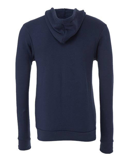 BELLA + CANVAS 3739 - Unisex Sponge Fleece Full-Zip Hoodie Sweatshirt - Navy
