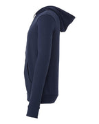 BELLA + CANVAS 3739 - Unisex Sponge Fleece Full-Zip Hoodie Sweatshirt - Navy