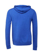 BELLA + CANVAS 3739 - Unisex Sponge Fleece Full-Zip Hoodie Sweatshirt - True Royal